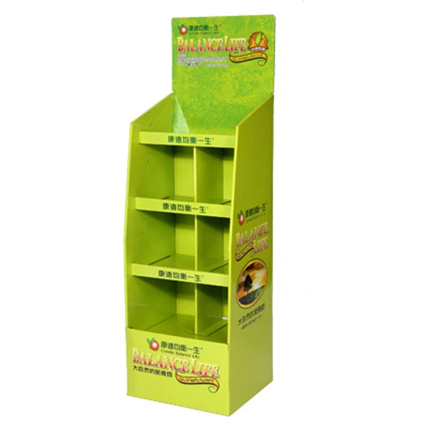 ​Invisible Salesman Cardboard Floor Display Stand