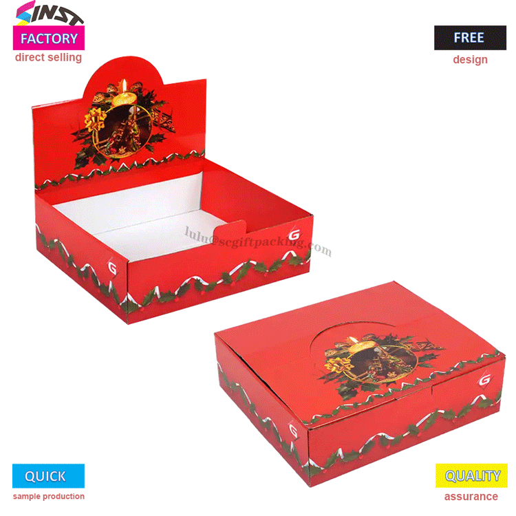 Christmas desktop display stand classic color scheme ignites desktop festive ceremony feeling