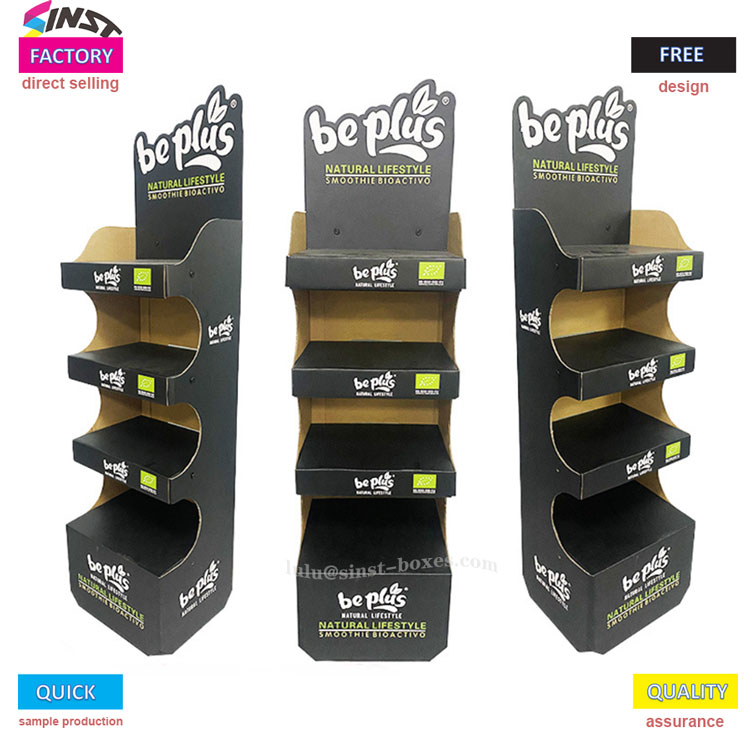 Make shampoo shine on the Shampoo corrugated display rack