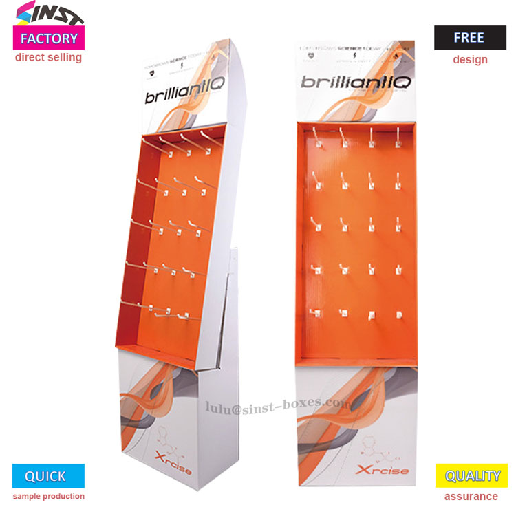 A new carrier of brand narrative for Mouse hook cardboard display rack