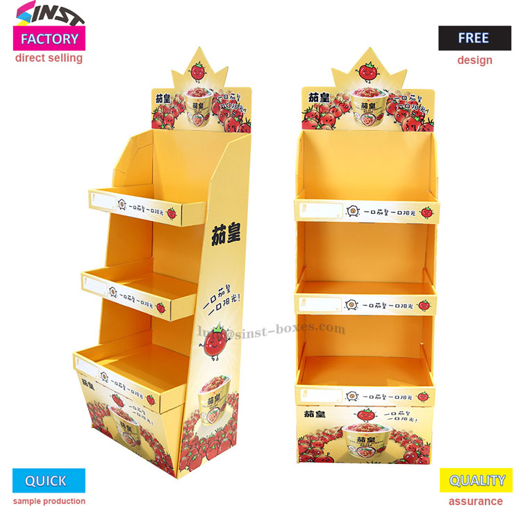 Isn't the instant noodle display stand a powerful tool for overseas retail to attract money?