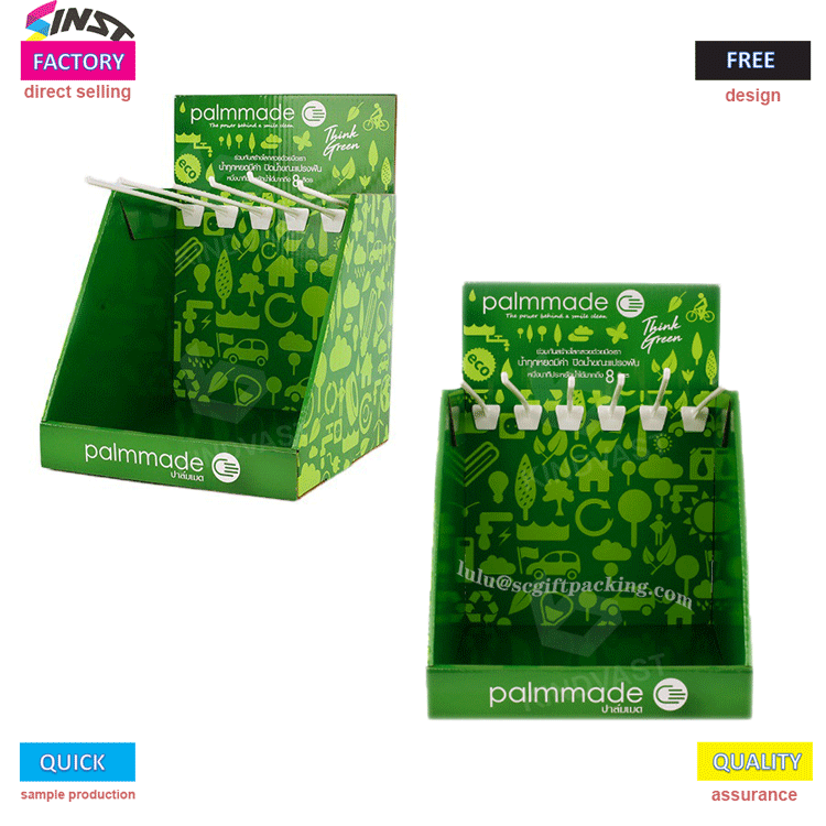 Why is the headphone hook display box a 