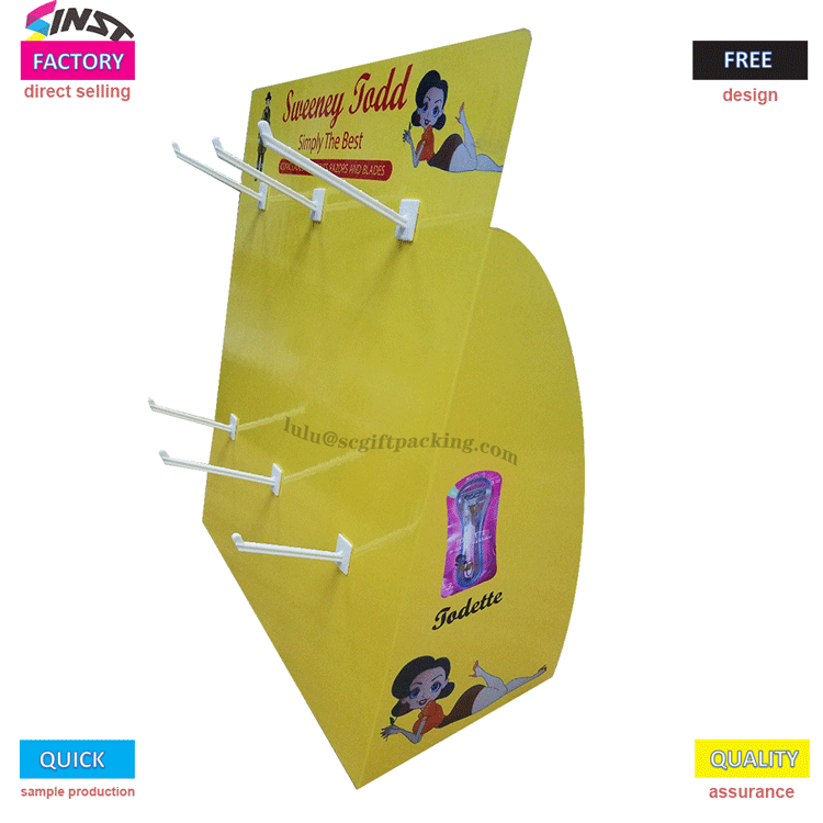 Isn't the keychain display rack a display magic that transforms small keychains from 