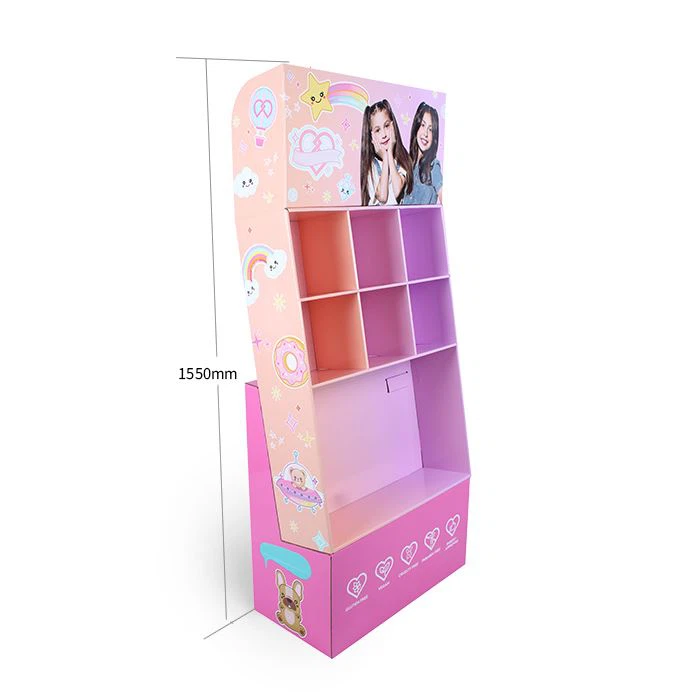 ​Are you still worried about displaying hair rings? This high-value hair ring cardboard display stand doubles sales!