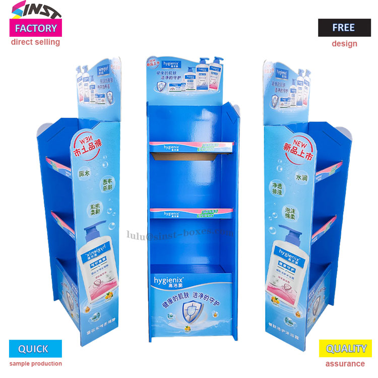 ​How to make the shower gel display stand a highlight for your product?