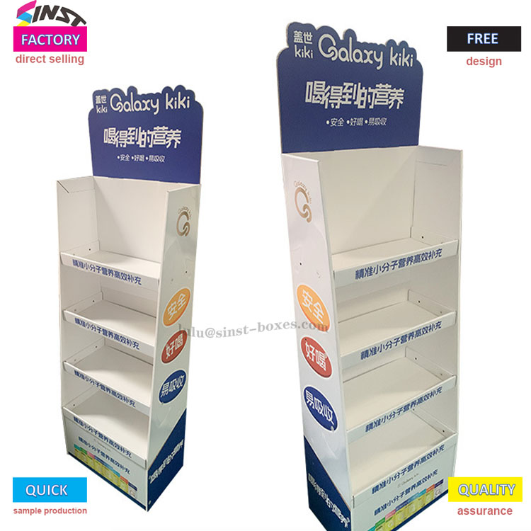 Small molecule nutritional drinks are selling well, why has this desktop display stand become a standard in stores?