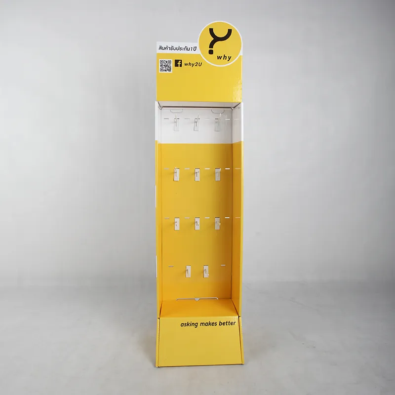 ​What are the purchasing tips for customizing Cardboard Display Stand with Hooks?