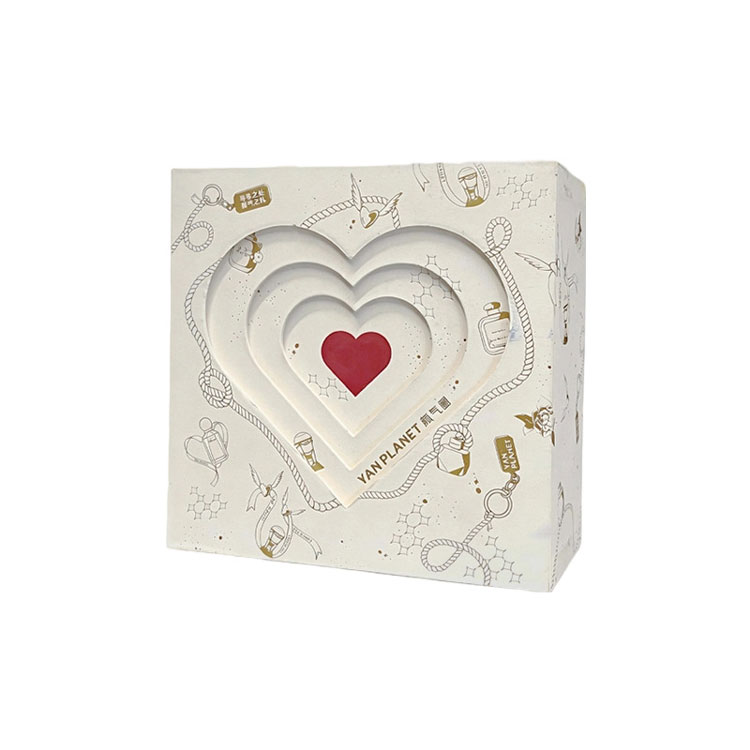 ​Heart shaped hollow+magnetic red heart: SINOT uses structural printing to make the 