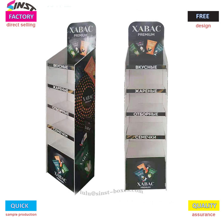 ​Small shelves bring great wisdom - how can modern nut display shelves double sales through design?