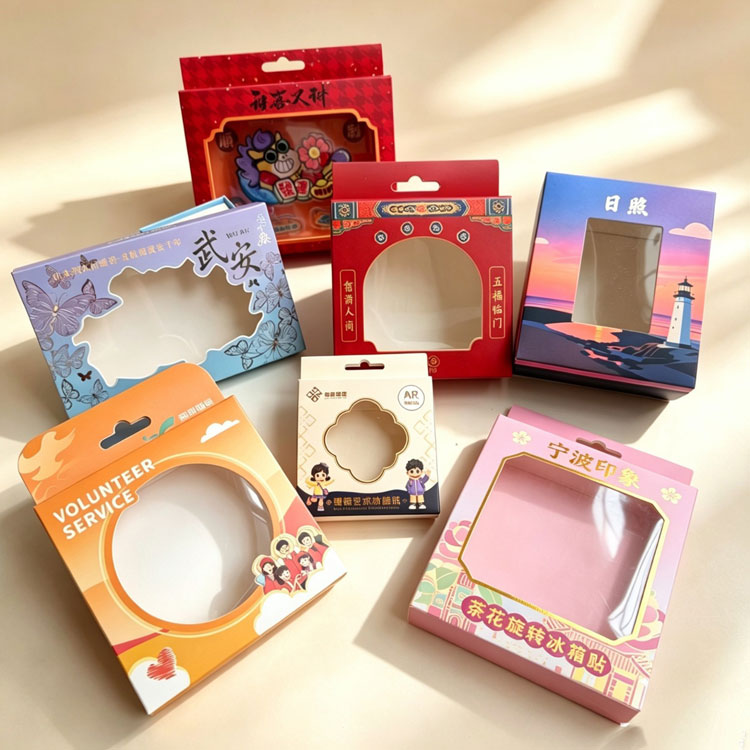 ​Why do tourist souvenir brands choose perforated window boxes as refrigerator magnets?