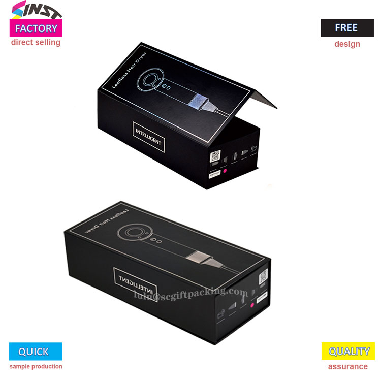 Hair dryer gift box